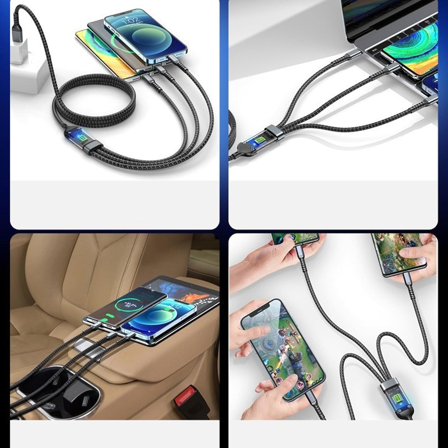 Câble de Charge Rapide 3 en 1 Original