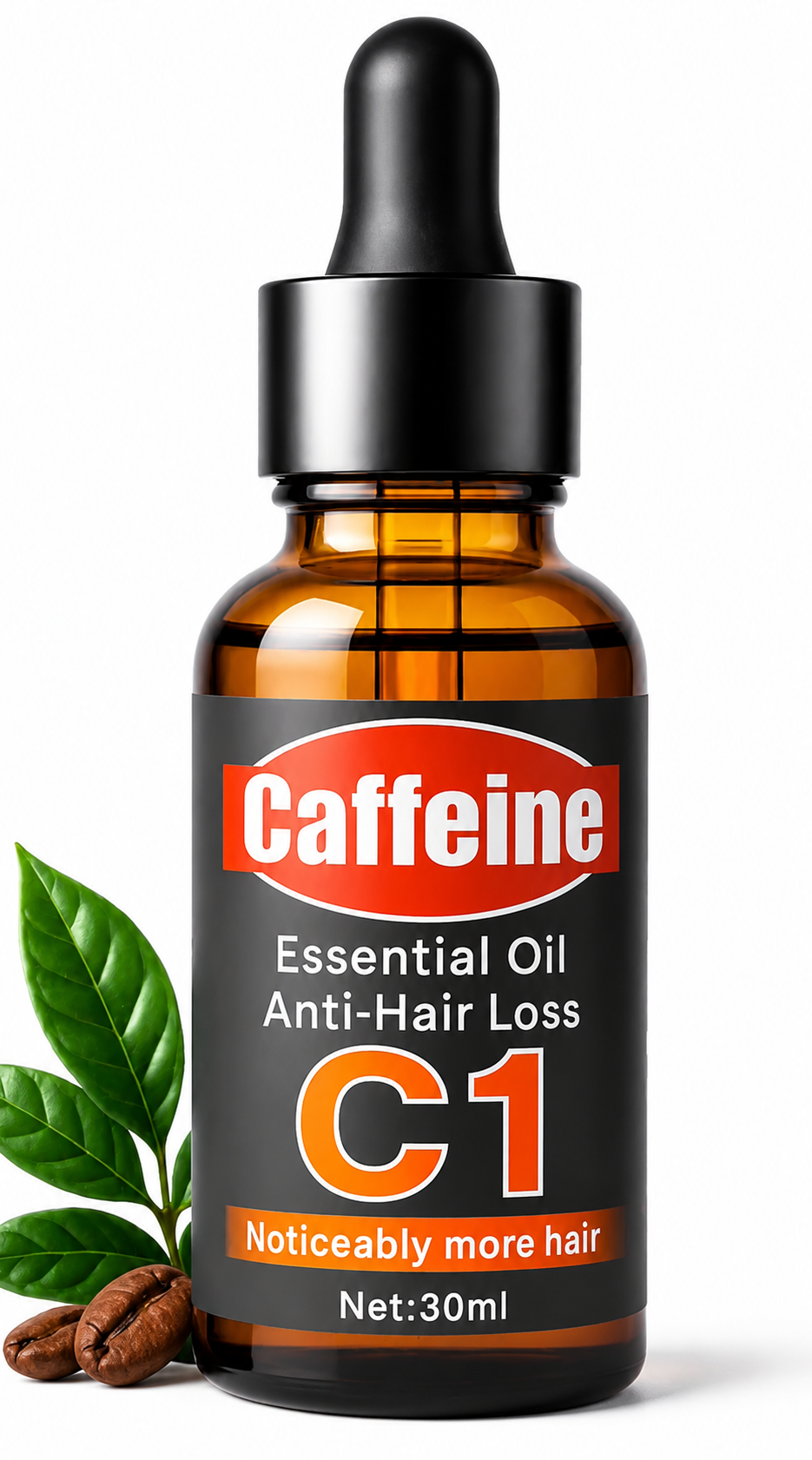 Huile Pousse Cheveux Naturelle _ Caféine C1