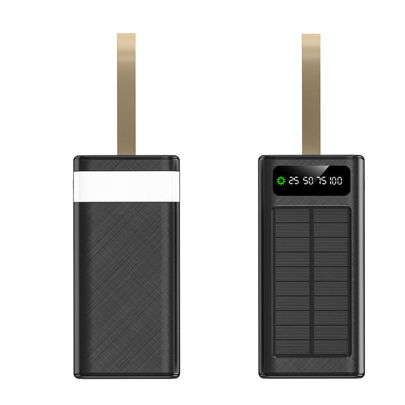 Power Bank 45 000 mAh Ultra Rapide Équipé de Panneaux Solaires, Nouvelle Génération , 6 mois de garantie