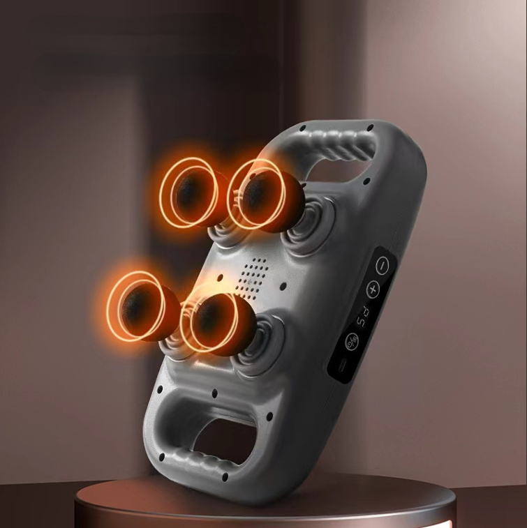 Pistolet de Massage Musculaire à 4 Têtes