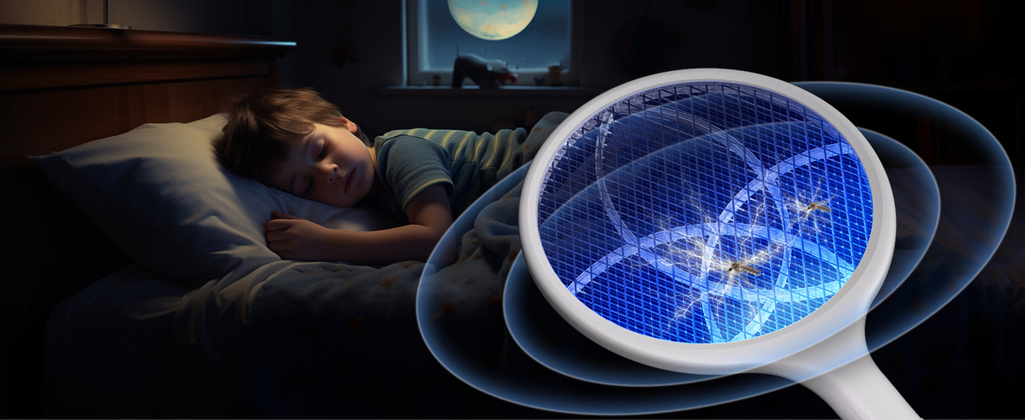 Raquette Anti Moustiques Électrique