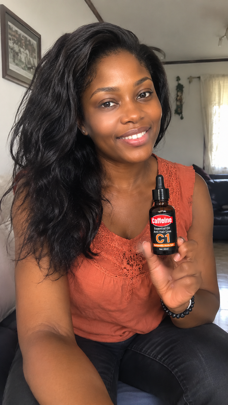Huile Pousse Cheveux Naturelle _ Caféine C1